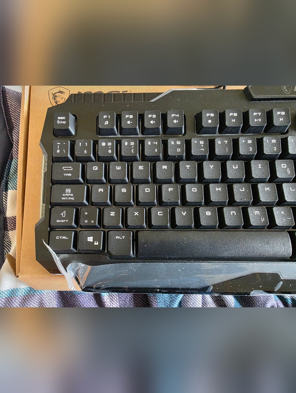 MSI Backlit Gaming Keyboard - Picture 3 of 5